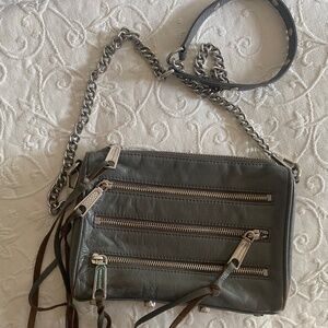 Rebecca Minkoff grey crossbody